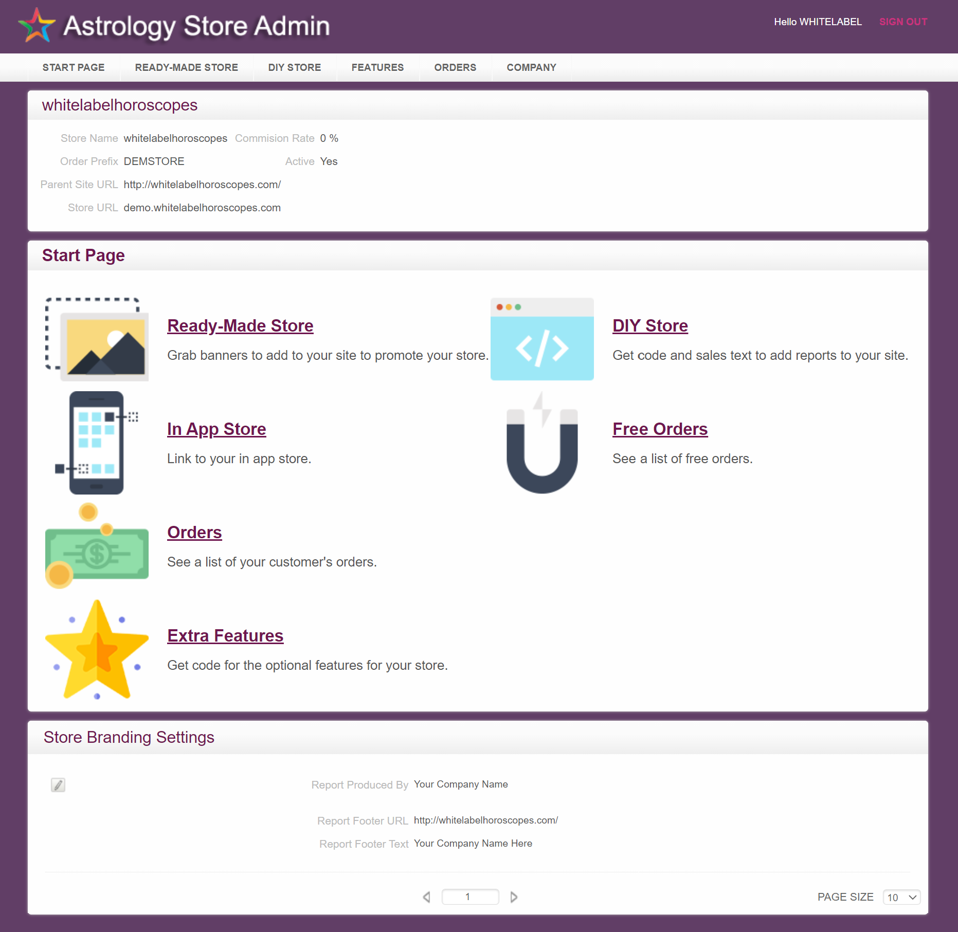 Admin Tool